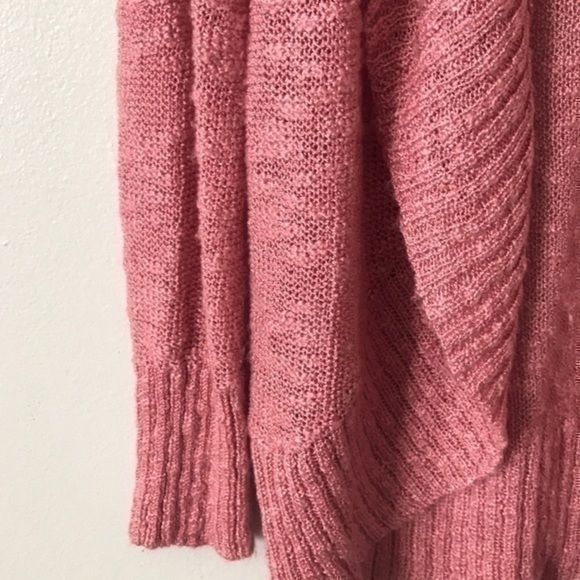Loft pink open cardigan size Small, used - Picture 5 of 12